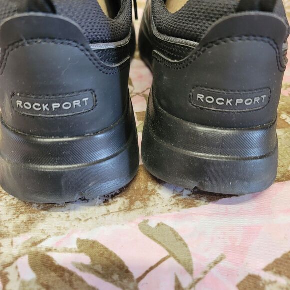 Rockport Truflex Lightweight Comfort Support Shoe Black Mens Size 9 1/2 - Picture 3 of 10